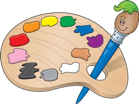 Clipart paint clipart image - Clip Art Library | Elementary school art ...