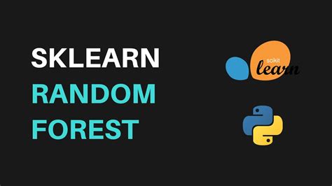 Machine Learning Tutorial Basic Sklearn Random Forest Model Youtube