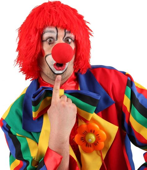 Clown Per Cke Viele Farben Karneval Fasching Kost M