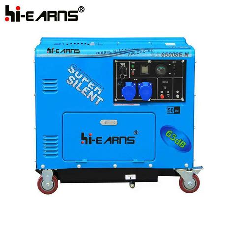 5kw 186fa Hi Earns Air Cooled Super Silent Diesel Generator New Design