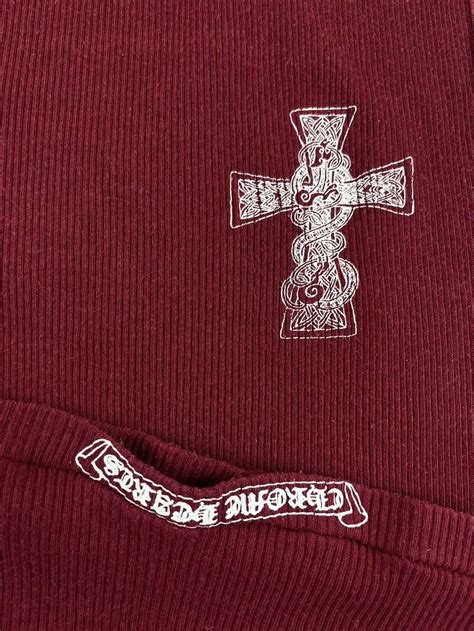 Chrome Hearts Vintage Chrome Hearts Red Cross Fuck Gem
