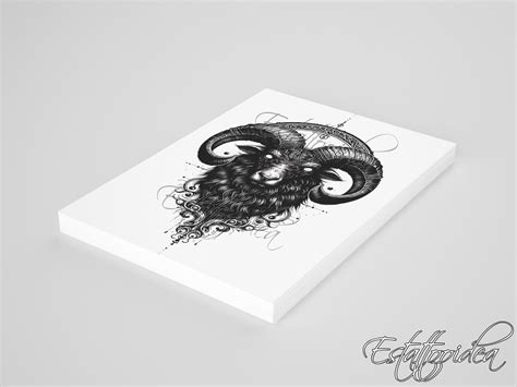 aries tattoo ram 8