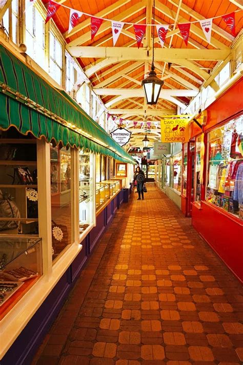 Oxford Covered Market Interior, Oxford, England Editorial Image - Image ...