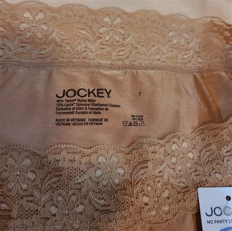 JOCKEY No Panty Line Promise Lace Tactel Bikini Champagne Size L For Sale Online EBay