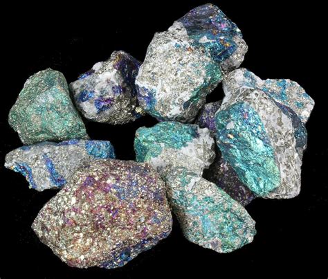 Bulk Peacock Ore Bornite With Chalcopyrite Pack For Sale