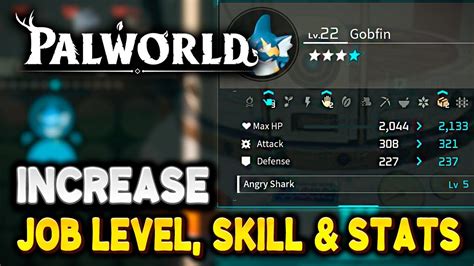 Palworld How To Increase Pal Job Level Skill And Stats Pal Essence