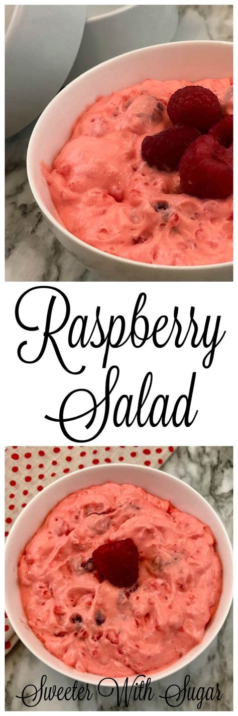 The Best Raspberry Salad