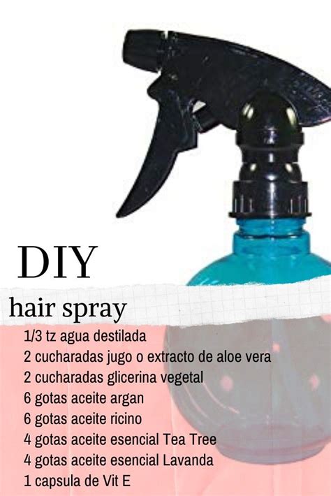 Spray Casero Hidratante Para El Cabello Spray Bottle Spray Beauty Hacks