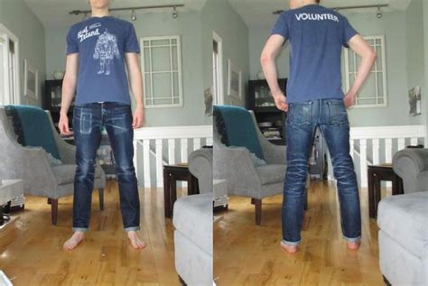 Fade Friday Naked Famous Oz Weird Guy Months Soak Wash Faded Denim Famous Faded