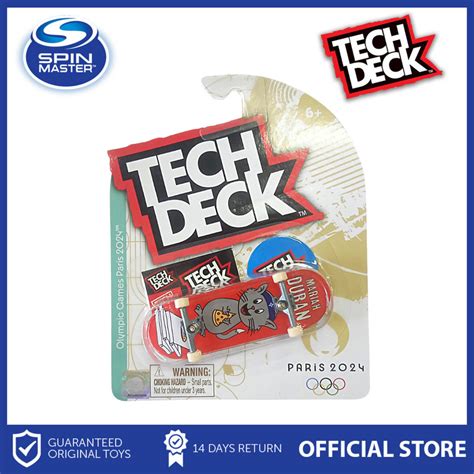 Tech Deck 96mm Basic Board Olympics Games Paris 2024 Mini Fingerboard