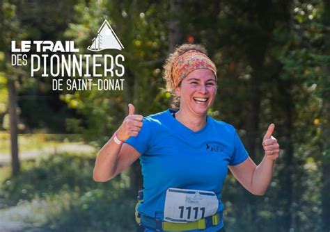 Le Trail Des Pionniers Municipalit De Saint Donat