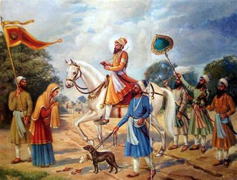 Seva Singh-Project • Guru Hargobind Dev ji blesses Mata Sulakhani ...
