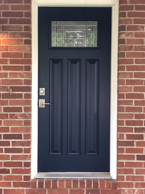 Sherwin Williams 020767 Ln The Navy Front Door Paint Colors Painted Front Doors Navy Front