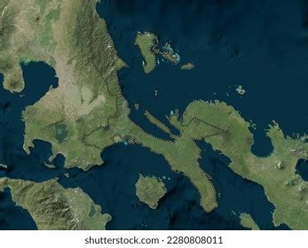 Quezon Province Philippines High Resolution Satellite Stock