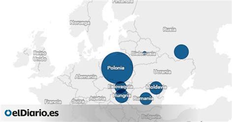 El Mapa De Los Refugiados Por La Guerra De Ucrania Cu Ntos Son Y Por