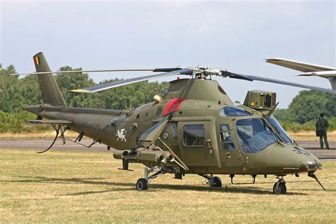 Agusta A Ba H Belgian Army Belgian Army Helo At Kleine Flickr