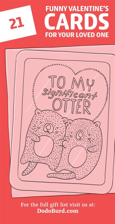 21 Funny Valentine's Day Cards for Your Loved One - Dodo Burd