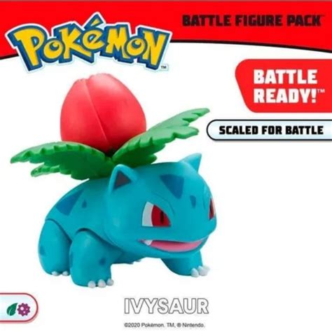 Boneco Pokémon Figura De Batalha Ivysaur 6m Sunny