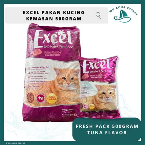 Jual EXCEL CAT FOOD 500gram Freshpack Pakan Kucing Kering Dry Food