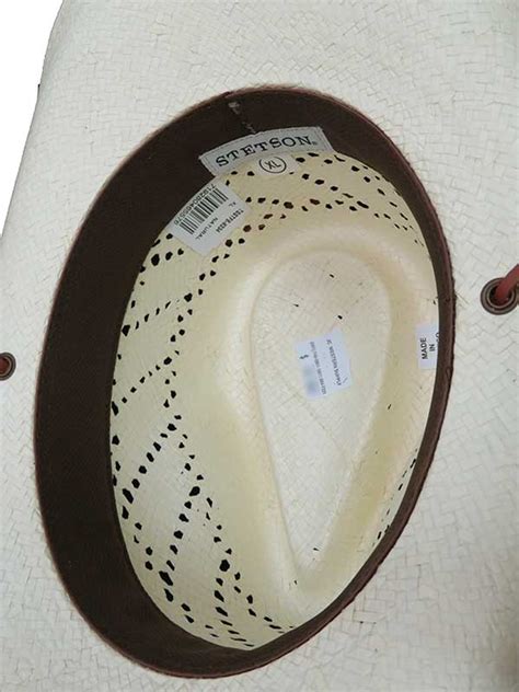 Stetson Straw Hat Santa Fe Natural Billys Western Wear