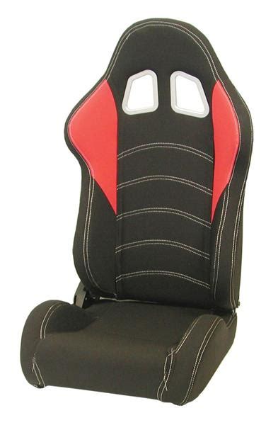 Reclineable Racing Seat Papple Blackred Neodo Inc