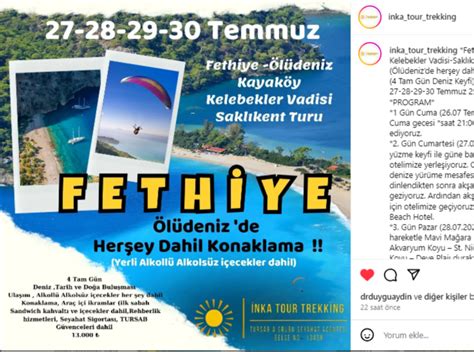 Muğla Fethiye Ölüdeniz Kayaköy Kelebekler Vadisi Saklıkent Gezisi