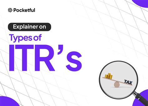 Types Of ITR Which One Should You Choose Pocketful