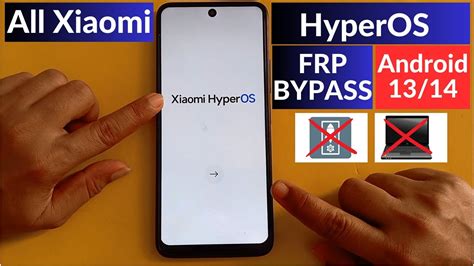 All Redmi Xiaomi Hyperos Frp Bypass Without Second Space Google