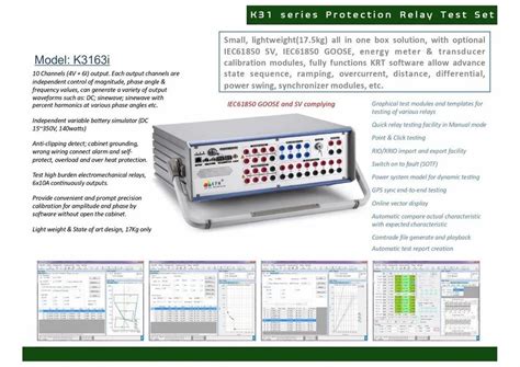 Over Voltage Relay Testing Kit /Universal Relay Testing Kit at Rs ...