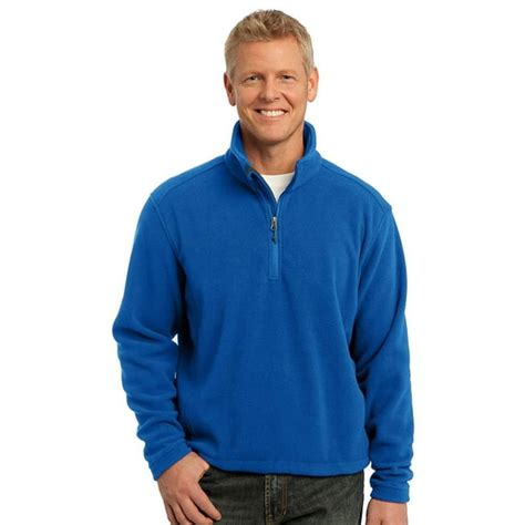 Port Authority Port Authority Men S Drawcord 1 4 Zip Fleece Pullover