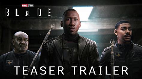 Marvel Studios Blade Teaser Trailer Review 2024 Mahershala Ali