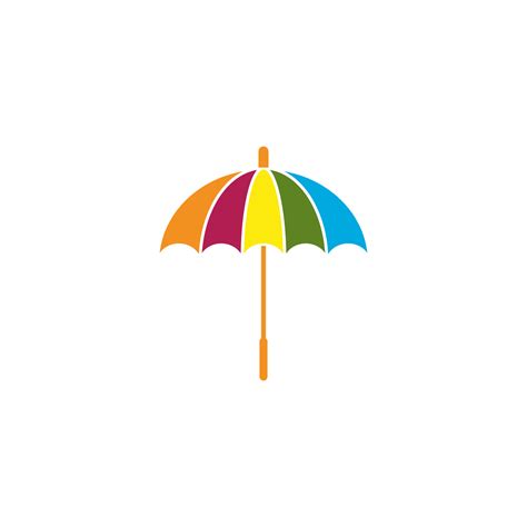 umbrella logo vector 13044581 Vector Art at Vecteezy