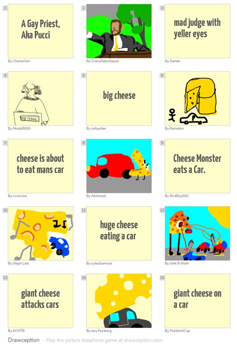 A Gay Priest Aka Pucci Drawception