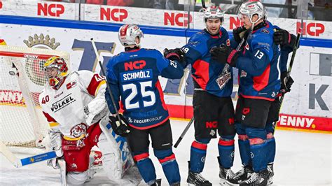 Eishockey N Rnberg Ice Tigers Sichern Letztes Play Off Ticket Kicker