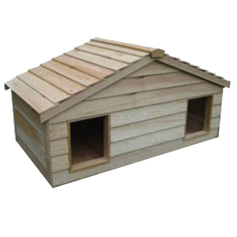 Big Outdoor Heated Cat House for Multiple Cats