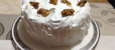 Mary Berrys Frosted Walnut Cake The Great British Bake Off The Great British Bake Off