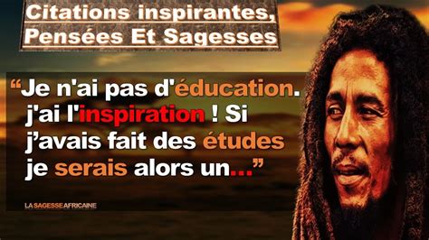 Citations l Pensées les plus inspirantes de Bob Marley qu il vaut mieux