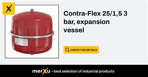 Flamco Meibes Contra Flex 2515 3 Bar Expansion Vessel Merxu Negotiate Prices Wholesale