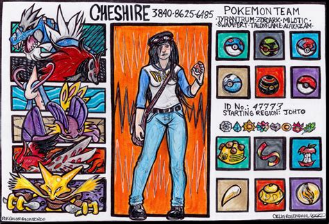 .Pokemon Trainer Sheet FInal. by CheshireSmile on DeviantArt