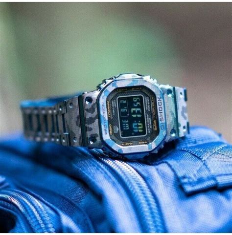 Наручные часы CASIO мужские G-Shock GMW-B5000TCF-2 кварцевые, будильник ...