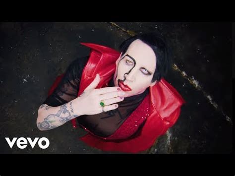 Marilyn Manson Raise The Red Flag Music Video 激ロック ミュージックビデオ