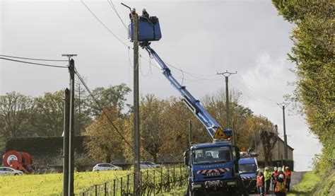 Tempête Ciaran en Indre et Loire lélectricité de retour dans 99