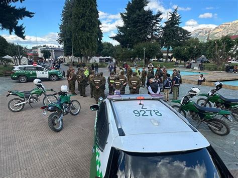 Carabineros Aysén realizó ronda extraordinaria regional ocho detenidos