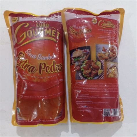 Jual EURO GOURMET SAUS SAMBAL EXTRA PEDAS KG SAUCE EXTRA HOT Kab Bogor Dramaga Frozen