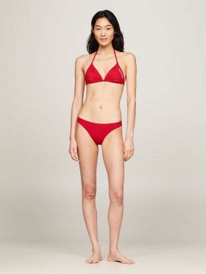 Hilfiger Monotype Triangle Bikini Top Tommy Hilfiger Usa