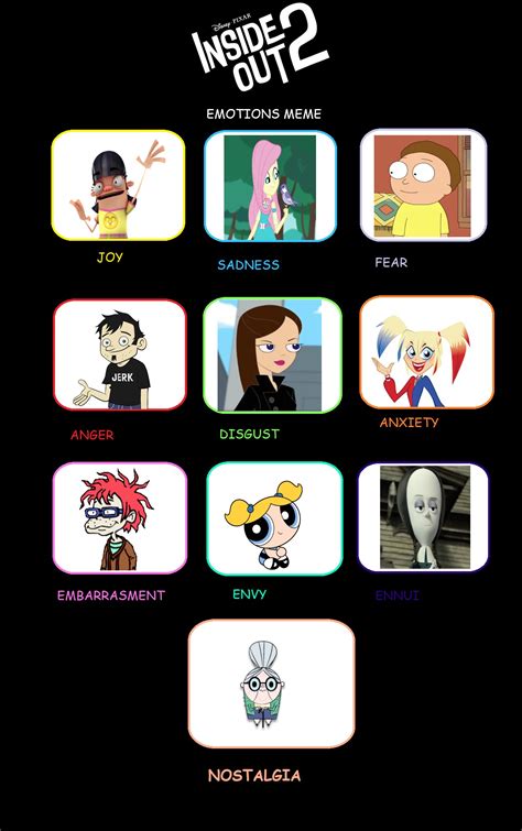 My Own Inside Out 2 Emotions by Toongirl18 on DeviantArt