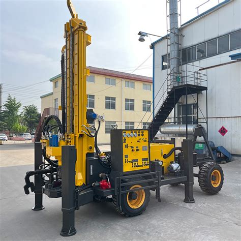 D Miningwell Portable Well Rigs 200m Wheel Type Small Water Drilling