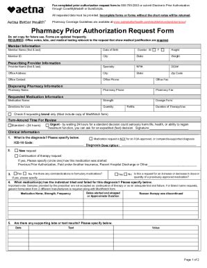 Fillable Online Fax Completed Prior Authorization Request Form To