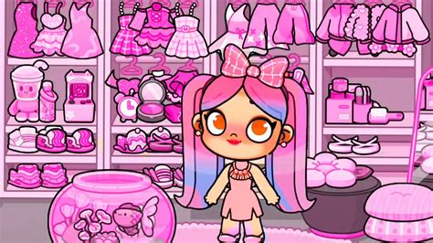 Pink Barbie S Completely Pink Closet Pazu Avatar World Game