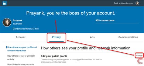 How To Make Your Linkedin Profile Private